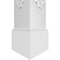 Ekena Millwork Craftsman Classic Square Non-Tapered Large Marrakesh Fretwork Column CC1010ENMKLMIMI - alternate 2